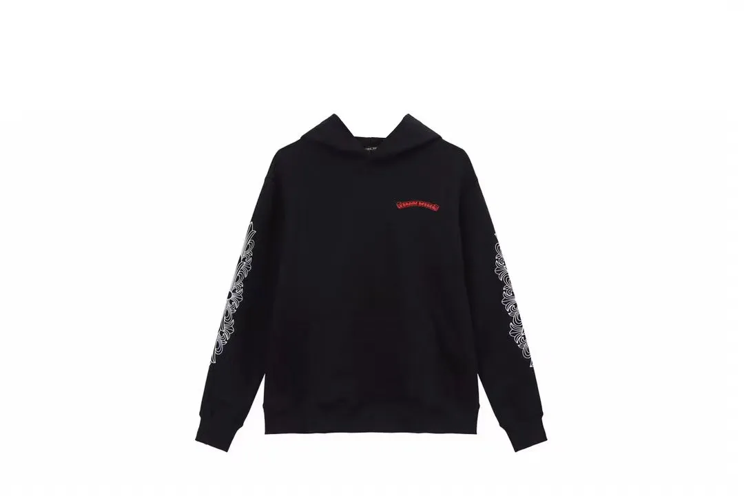 M13—P210 -Chrome Hearts/Chrome Hearts printed sweatshirt cardigan jacket -420 grams of high-density, high-quality wool, soft, delicate and skin-friendly, soft and silky to the touch, warm and skin-friendly -The hardware and zipper accessories are all customized and full of details -Colour: black -Size: S M L XL